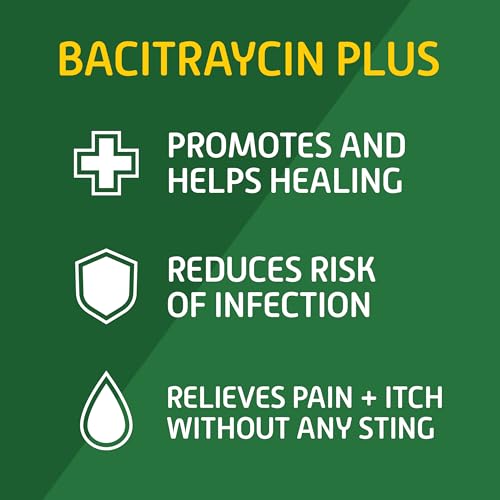 Antibiotic Ointment for Minor Injuries with Moisturizing Aloe Vera - 2 Pack (Audience: Anyone in need of first aid for minor cuts, scrapes, and burns)