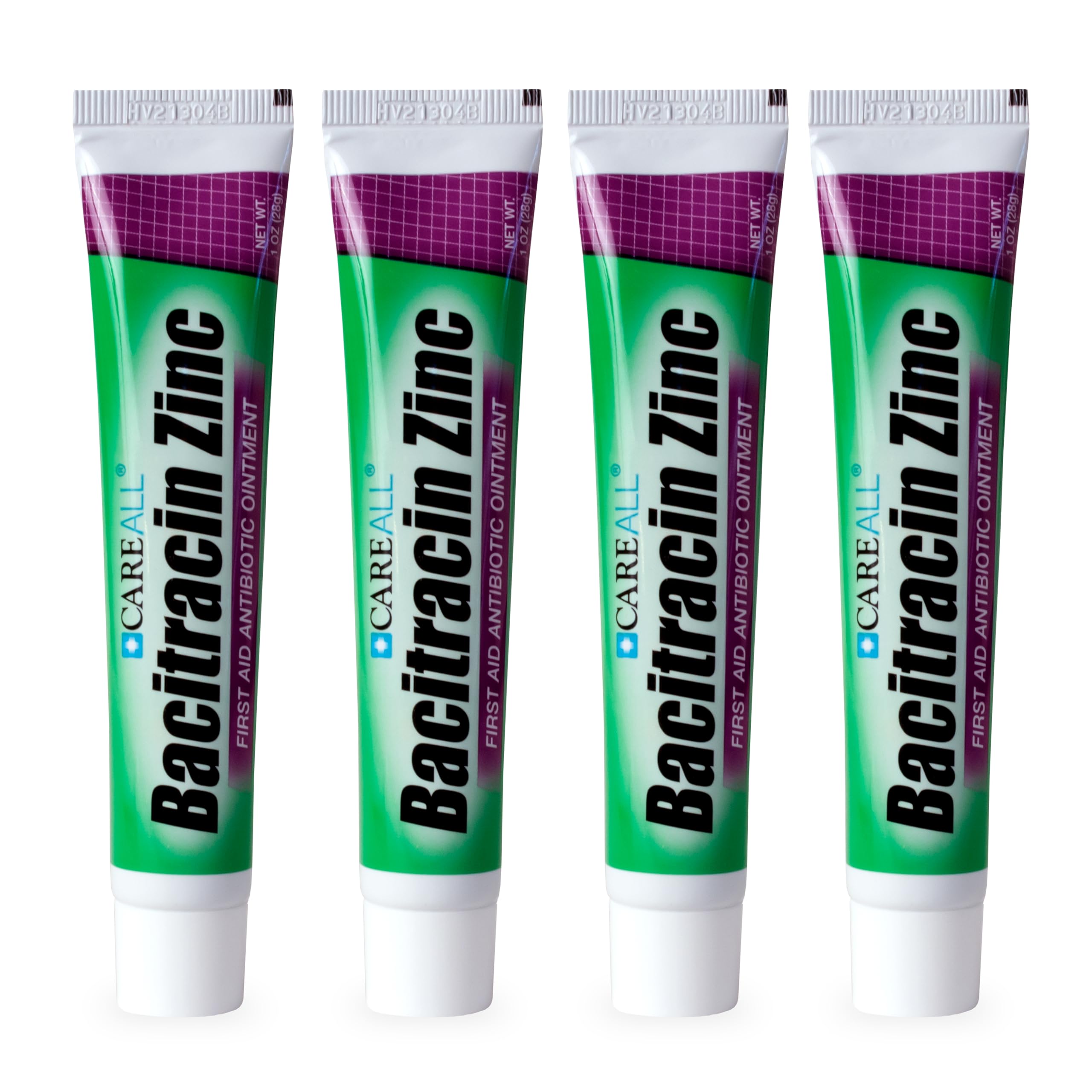 Bacitracin Antibiotic Ointment 1oz (4 Pack) for First Aid in Cuts, Scrapes, and Burns